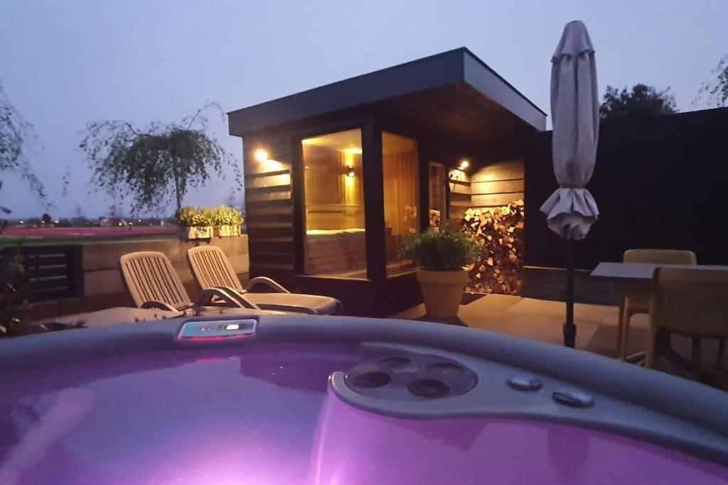 Wellness Lodge Ruigenhoek 13A - Sauna, Jacuzzi ! Zilk Exterior foto